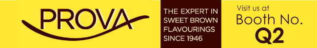 PROVA - The Expert in Sweet Brown Flavourings Since 1946 - Booth No. Q2