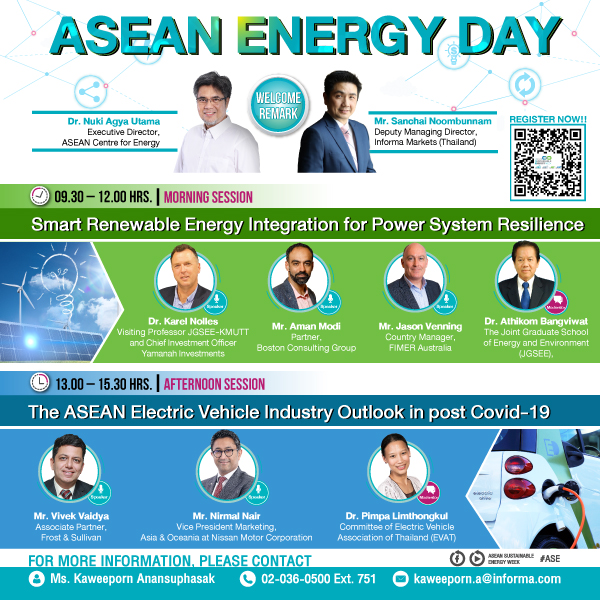 ASEAN Sustainable Energy Week 2020 Webinar