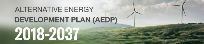 Alternative Energy Development Plan (AEDP) 2018-2037