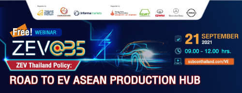 ZEV@35 - ZEV Thailand Policy: Road to EV ASEAN Production Hub