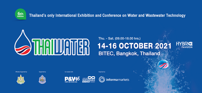 Thai Water Expo 2021 E-Newsletter Header