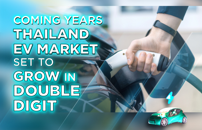 Coming years thailand EV Market set to grow in double digit
