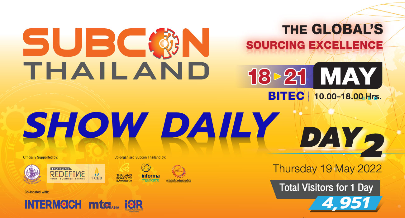 Subcon Thailand 2022 E-Show Daily E-Newsletter Header