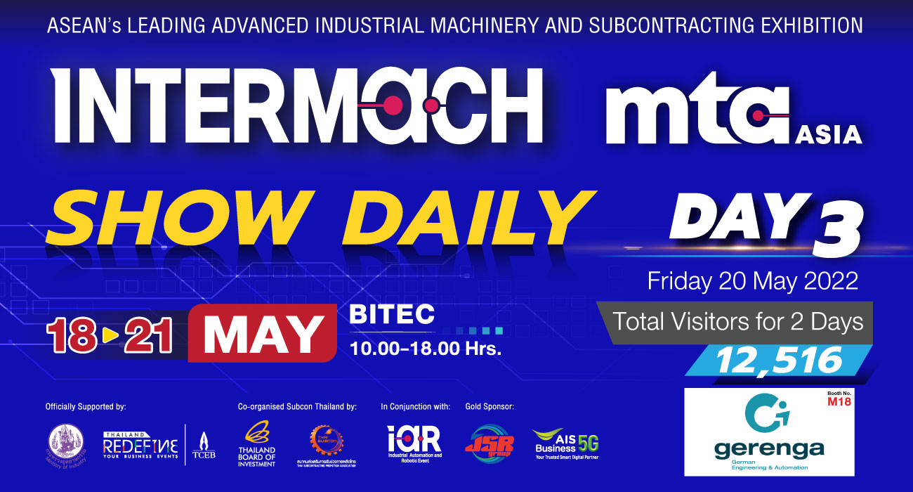Intermach 2022 E-Show Daily E-Newsletter Header