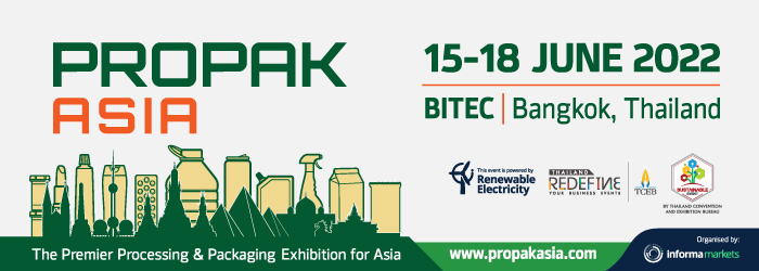 ProPak Asia 2022 E-Newsletter Headerr