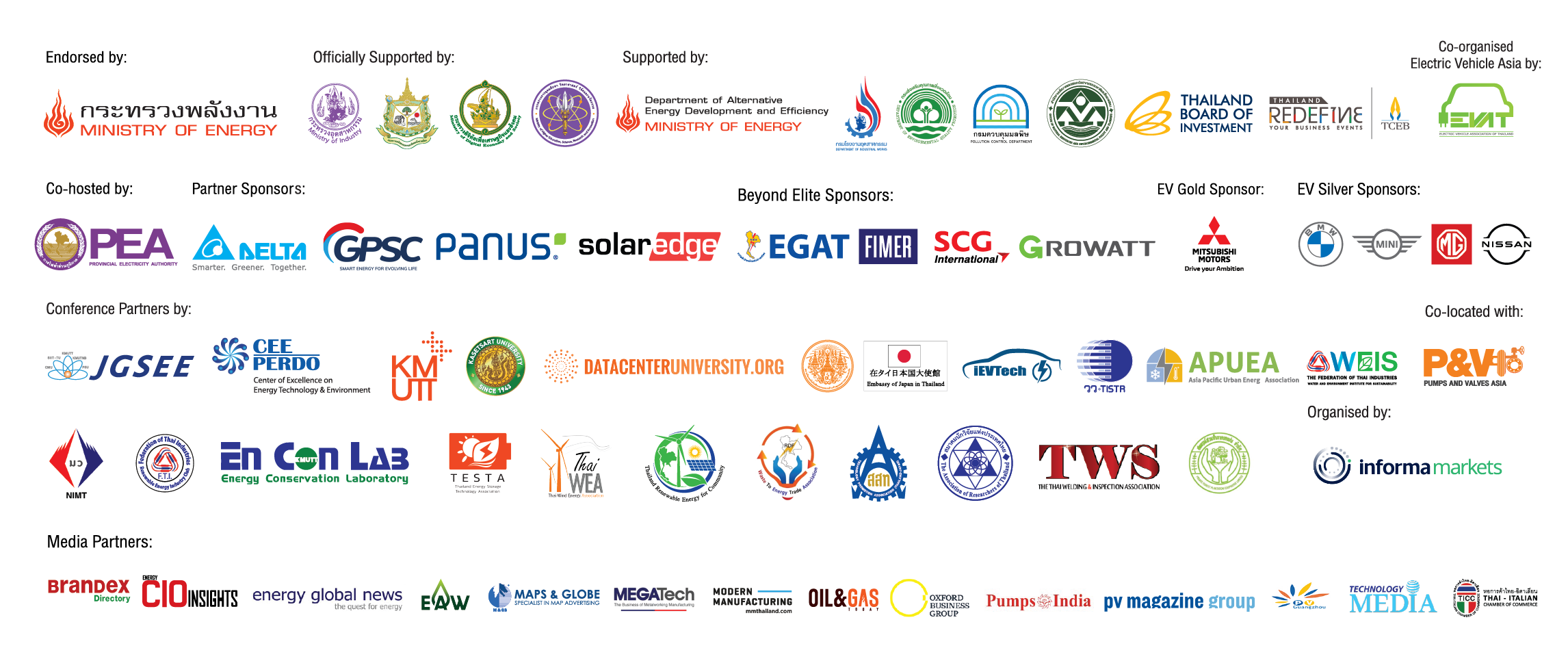ASEAN Sustainable Energy Week 2021 Virtual Exhibition E-Newsletter Footer