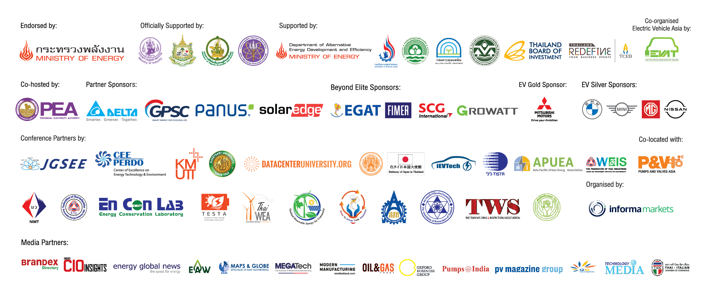 ASEAN Sustainable Energy Week 2021 Virtual Edition E-Newsletter Footer